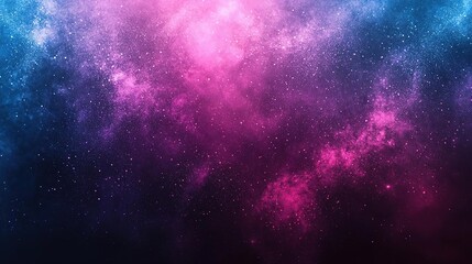 Fototapeta premium Vibrant cosmic space filled with swirling colors of pink, blue, and purple, creating a mesmerizing galactic backdrop.