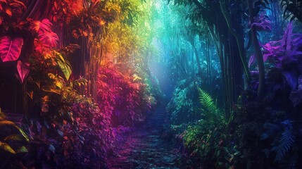 Rainbow Forest