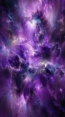 gradient background resembling deep space and galaxy, vertical wallpaper
