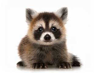 Fluffy Baby Raccoon