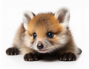 Obraz premium Adorable Baby Fox