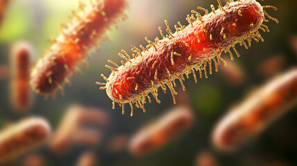 Fototapeta premium virus in the blood