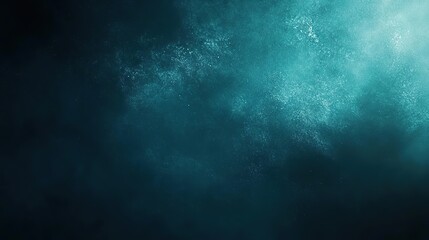 Obraz premium Mysterious abstract background with deep teal hues and ethereal mist, perfect for creative projects and digital art.