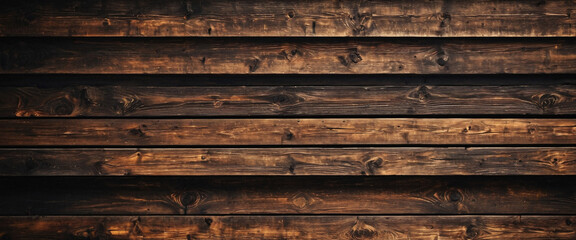 Dark Brown Wooden Plank Texture