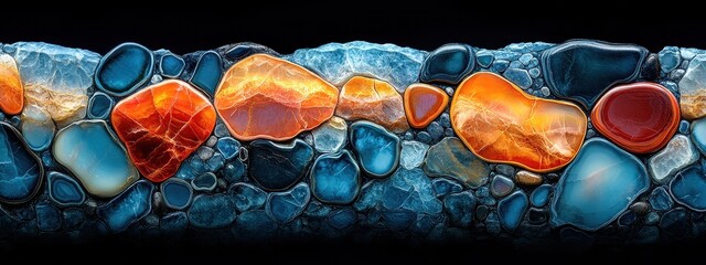 Opal rock stone gemstone white crystal green background black mineral. Stone natural texture rock opal red rare birthstone isolated fire abstract light nature precious raw surface watercolor macro