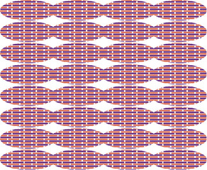 Seamless pattern with intricate, repeating designs for a continuous look. Perfect for textiles, wallpapers, packaging, and digital projects, adding style and versatility to various creative
