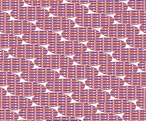 Seamless pattern with intricate, repeating designs for a continuous look. Perfect for textiles, wallpapers, packaging, and digital projects, adding style and versatility to various creative
