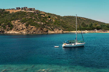 boat on the sea