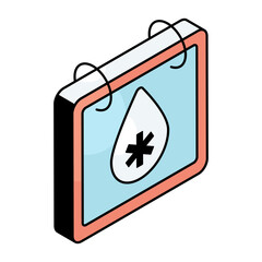Appointment icon, editable vector