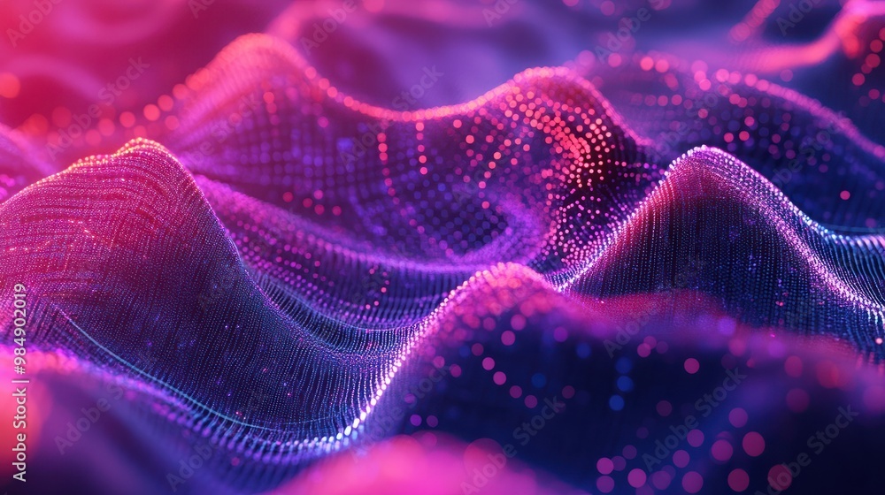 Poster modern digital abstract 3d background. can be used in the description of network abilities, technolo