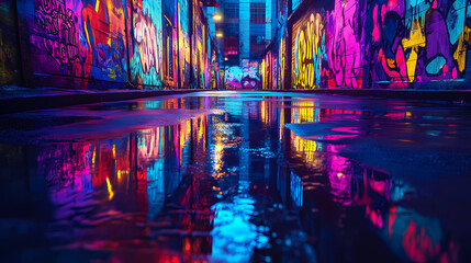 Naklejka premium background with lights