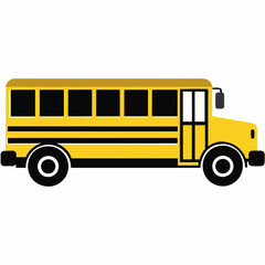 school bus vector illustration