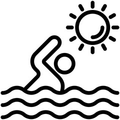 Swimming Icon
