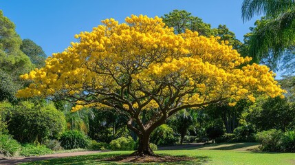 Fototapeta premium trees in the park