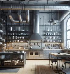 industrial kitchen 
