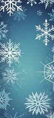 Abstract snowflakes, phone wallpaper, phone background
