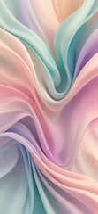 Abstract flowing silk, phone wallpaper, phone background