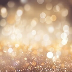 Obraz premium Sparkling glittering bokeh lights background. Concept for Christmas holiday, celebration, New Year's Eve