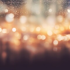Sparkling glittering bokeh lights background. Concept for Christmas holiday, celebration, New Year's Eve