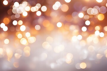 Obraz premium Sparkling glittering bokeh lights background. Concept for Christmas holiday, celebration, New Year's Eve