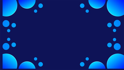 Abstract Blue Gradient Background Design Vector Template Backgrounds