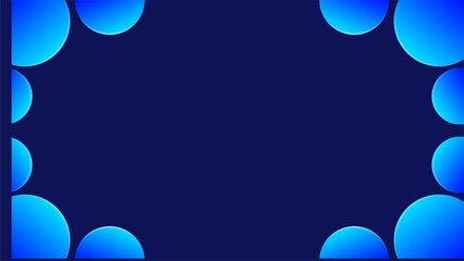 Abstract Blue Gradient Background Design Vector Template Backgrounds