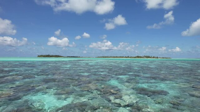 view of tropical island