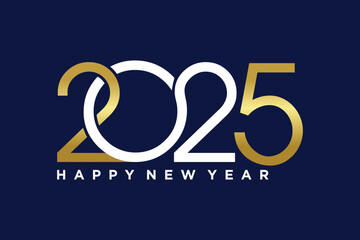 2025 design element vector with creative concept