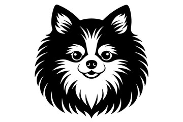 A beautiful silhouette big head pom fret