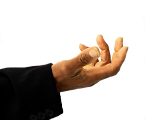 people with hand gestures showing how they feel with expression by body language with people stock...