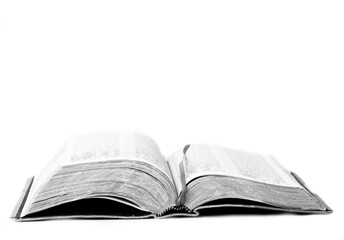 praying to God with the bible and cross no people stock image stock photo	
