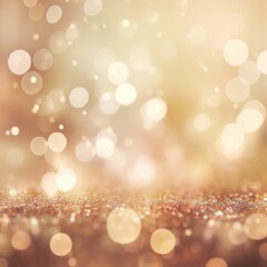 Sparkling glittering bokeh lights background. Concept for Christmas holiday, celebration, New Year's Eve	