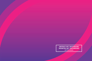 Wavy Curvy Circular and Circle Shapes and Designs Purple Colors with Gradient Backdrop Modern Abstract Background Geometric Background