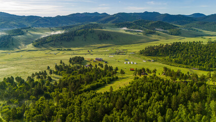 Mongolische Steppe 