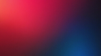 Obraz premium Chromatic Fusion: A vibrant gradient seamlessly blends red and blue hues, creating a captivating digital backdrop. 