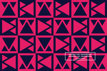 Triangular and Triangle Shapes and Designs Red and Black Colors Geometric Pattern Abstract Pattern Seamless 