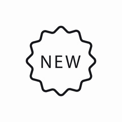 new label sticker icon sign vector