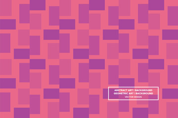 Rectangular and Rectangle Shapes and Designs Purple and Orange Colors Geometric Pattern Abstract Pattern Seamless 