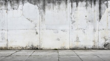 Fototapeta premium White concrete wall as background