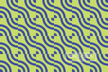 Circular and Circle Shapes and Designs Blue and Green Colors Geometric Pattern Abstract Pattern Seamless 