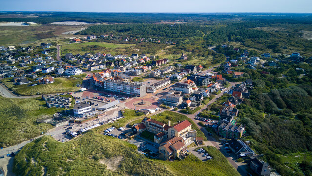 Strand und D&uuml;nen in Bergen aan Zee Holland Niederlande