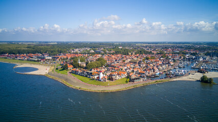 Urk Leuchtturm Holland Niederlande Hafen