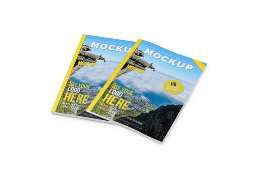 Closed Magazine Mockup