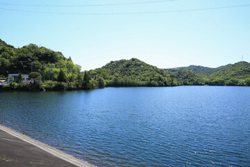 岡山県玉野市　天王池