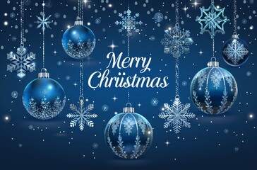 A beautifully wrapped Christmas gift with gold accents and a snowy background 