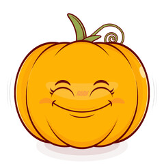 pumpkin smile face cartoon cute