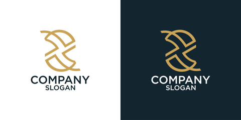 Obraz premium letter s abstract monogram logo vector design