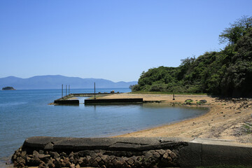 岡山県瀬戸内市　鹿忍の塩田跡