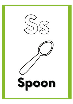 s for spoon