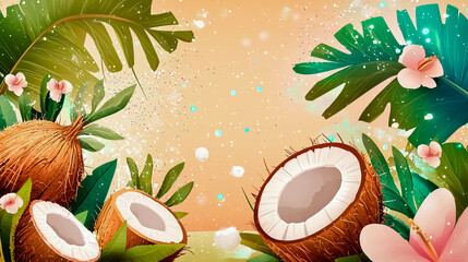 Coconut oil as a miraculous remedy for the skin.